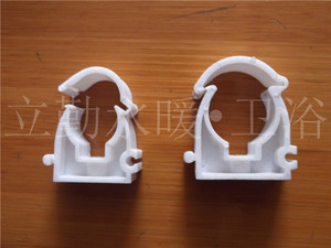 一种可调式塑料管管卡的制作方法(图1)